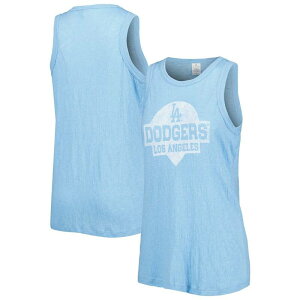 �A���u�����f�b�h ���f�B�[�X �g�b�v�X T�V���c Unbranded Women'soft as a Grape Royalos Angeles Dodgers Tri-Blend Tank Top Lad Blue �u���[