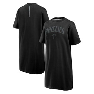 �t�@�i�e�B�N�X ���f�B�[�X �g�b�v�X �����s�[�X �R�b�g�� Women's Fanatics Black Philadelphia Phillies Elements Cotton Dress Phl Black �u���b�N