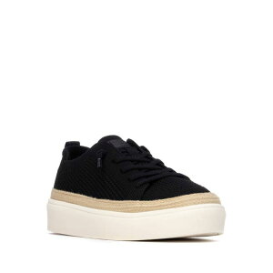 ���t���b�V�� ���f�B�[�X �V���[�Y �X�j�[�J�[ ���[�X Refresh Collection Women's Casualace-Up Sneakers 175233 Black �u���b�N