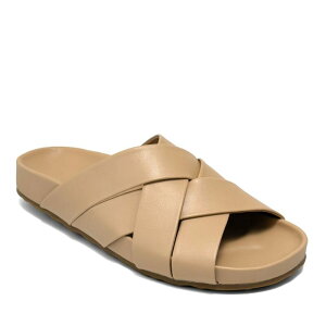 �G�A���\�[���Y ���f�B�[�X �V���[�Y �T���_�� Aerosoles Lecco Women's Flat Footbed Slide Sandals Beige Bisque �x�[�W��