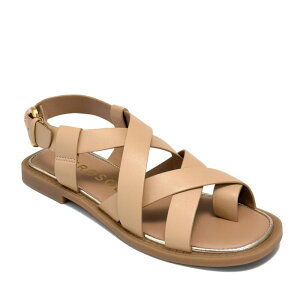 �G�A���\�[���Y ���f�B�[�X �V���[�Y �T���_�� Aerosoles Cargo Women'slingback Flat Sandals Beige Bisque �x�[�W��