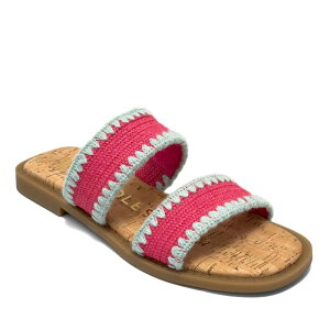 �G�A���\�[���Y ���f�B�[�X �V���[�Y �T���_�� Aerosoles Centro Women'slip-On Flat Slide Sandals Magenta Ice �}�[���^