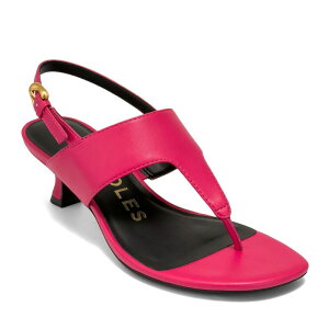�G�A���\�[���Y ���f�B�[�X �V���[�Y �p���v�X �T���_�� �q�[�� Aerosoles Kora Women's Kitten Heel T-Strap Sandals Magenta �}�[���^