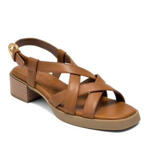 �G�A���\�[���Y ���f�B�[�X �V���[�Y �p���v�X �T���_�� �q�[�� Aerosoles Daily Women's Low Heeled Slingback Sandals Tan �^��