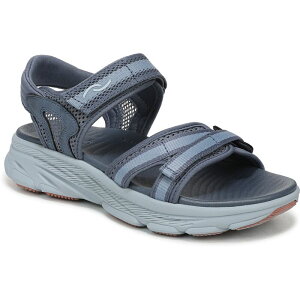 ���C�J ���f�B�[�X �V���[�Y �T���_�� Ryka Devotion Max Women'strappy Sandals Flintstone Blue �u���[
