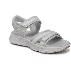 ���C�J ���f�B�[�X �V���[�Y �T���_�� Ryka Devotion Max Women'strappy Sandals Oyster Gray �O���[