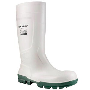 �_�����b�v ���f�B�[�X �V���[�Y �u�[�c�E���C���u�[�c Dunlop Unisex Adult Work-It Safety Wellington Boots White �z���C�g