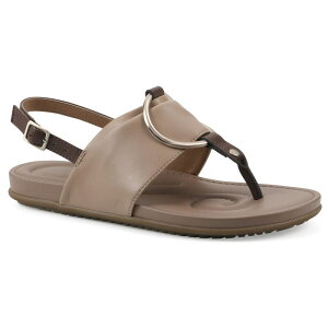 �z���C�g�}�E���e�� ���f�B�[�X �V���[�Y �T���_�� White Mountain Women's Alicorn Thong Sandals Natural Mid Brown �u���E��