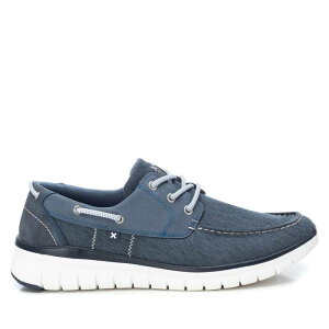 �L�V�^�C ���f�B�[�X �V���[�Y XTI Men's casual boat shoes 142310 Navy �l�C�r�[
