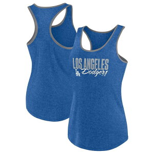 �v���t�@�C�� ���f�B�[�X �g�b�v�X T�V���c �v���X�T�C�Y Women's Profile Royalos Angeles Dodgers Plusize Tank Top Lad Blue �u���[
