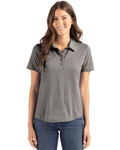 �J�b�^�[�A���h�o�b�N ���f�B�[�X �g�b�v�X T�V���c �|���V���c Cutter & Buck Coastlinepicomfort Womens Eco Polo Elemental Grey �O���[