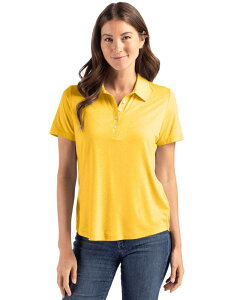 �J�b�^�[�A���h�o�b�N ���f�B�[�X �g�b�v�X T�V���c �|���V���c Cutter & Buck Coastlinepicomfort Womens Eco Polo Gold �S�[���h