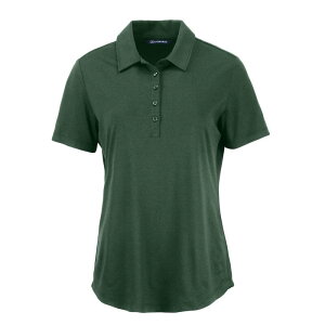 �J�b�^�[�A���h�o�b�N ���f�B�[�X �g�b�v�X T�V���c �|���V���c Cutter & Buck Coastlinepicomfort Womens Eco Polo Hunter