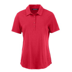 �J�b�^�[�A���h�o�b�N ���f�B�[�X �g�b�v�X T�V���c �|���V���c Cutter & Buck Coastlinepicomfort Womens Eco Polo Red ���b�h
