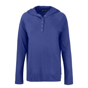 �J�b�^�[�A���h�o�b�N ���f�B�[�X �g�b�v�X T�V���c �p�[�J�[ Cutter & Buck Coastlinepicomfort Womens Eco Hoodie Tour Blue �u���[
