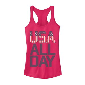 �A���u�����f�b�h ���f�B�[�X �g�b�v�X T�V���c Unbranded Juniors' USAll Day Tank Top Raspberry