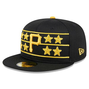 �j���[�G�� ���f�B�[�X �A�N�Z�T���[ �X�q Men's New Era Black Pittsburgh Pirates 2025 Batting Practice 59FIFTY Fitted Hat Pir Black �u���b�N