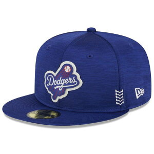 �j���[�G�� ���f�B�[�X �A�N�Z�T���[ �X�q Men's New Era Royalos Angeles Dodgers 2024 Clubhouse 59FIFTY Fitted Hat Lad Blue �u���[