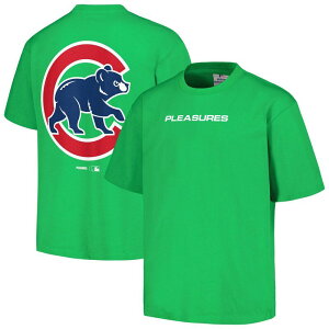 �A���u�����f�b�h ���f�B�[�X �g�b�v�X T�V���c Unbranded Men's PLEASURES Green Chicago Cubs Ballpark T-Shirt Cub Green �O���[��