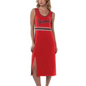 G-III ���f�B�[�X �g�b�v�X �����s�[�X �}�L�V Women's G-III 4Her by Carl Banks Red Tampa Bay Buccaneers Main Field Maxi Dress Buc Red ���b�h