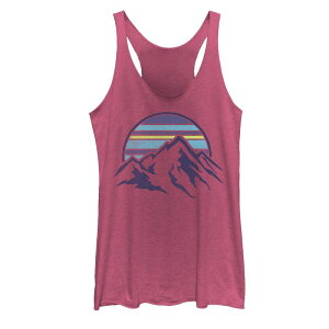�A���u�����f�b�h ���f�B�[�X �g�b�v�X T�V���c Unbranded Juniors' Sunset Mountain Range Tank Topink Heather �w�U�[