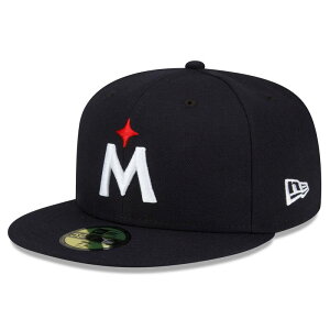 �j���[�G�� ���f�B�[�X �A�N�Z�T���[ �X�q Men's New Era Navy Minnesota Twins 2023 Authenticollection Road 59FIFTY Fitted Hatwnavy �l�C�r�[