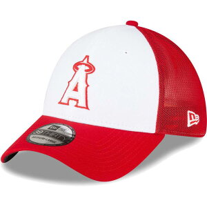 �j���[�G�� ���f�B�[�X �A�N�Z�T���[ �X�q Men's New Era Red/White Los Angeles Angels 2023 On-Field Batting Practice 39THIRTY Flex Hat Ang Multi �}���`�J���[