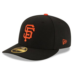 �j���[�G�� ���f�B�[�X �A�N�Z�T���[ �X�q Men's New Era Black San Francisco Giants Authenticollection Field Low Profile Game 59FIFTY Fitted Hat Gnt Black �u���b�N