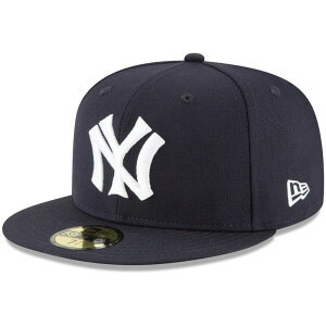 �j���[�G�� ���f�B�[�X �A�N�Z�T���[ �X�q �E�[�� Men's New Era Navy New York Yankees Cooperstown Collection Wool 59FIFTY Fitted Hat Ynk Navy �l�C�r�[