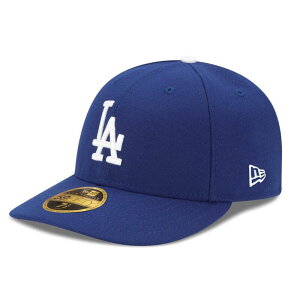 �j���[�G�� ���f�B�[�X �A�N�Z�T���[ �X�q Men's New Era Royalos Angeles Dodgers Game Authenticollection Field Low Profile 59FIFTY Fitted Hat Lad Blue �u���[