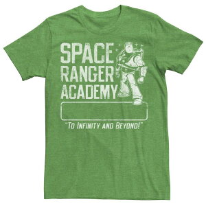 �f�B�Y�j�[ �s�N�T�[ ���f�B�[�X �g�b�v�X T�V���c Disney / Pixar's Toy Story Buzz Lightyear Men's Ranger Academy Name Here Tee Kelly Heather �w�U�[