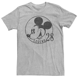 �f�B�Y�j�[ ���f�B�[�X �g�b�v�X T�V���c Disney's Mickey & Friends Mickey Mouse Legend 28 Men's Tee Athletic Heather �w�U�[