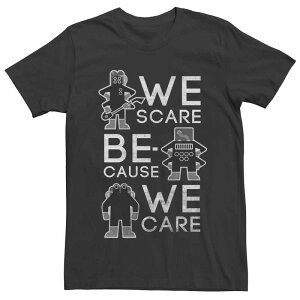 �f�B�Y�j�[ �s�N�T�[ ���f�B�[�X �g�b�v�X T�V���c Disney / Pixar Men's Disney Pixar Monsters University CDA We Care Tee Black �u���b�N
