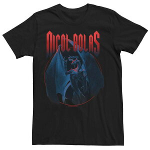 �A�j���L�����N�^�[ ���f�B�[�X �g�b�v�X T�V���c Licensed Character Men's Magic The Gathering Nicol Bolas Poster Tee Black �u���b�N