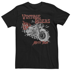 �A���u�����f�b�h ���f�B�[�X �g�b�v�X T�V���c ���B���e�[�W Unbranded Men's Vintage Riders Flaming Motorcycle Motour Tee Black �u���b�N