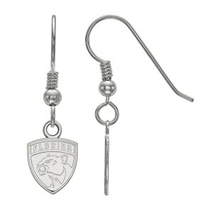 SA[g fB[X ANZT[ sAXECO ~j LogoArt Florida Panthersterling Silver Mini Wire Danglearringsterling Silver Vo[