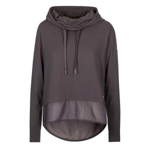�g���X�p�X ���f�B�[�X �g�b�v�X T�V���c �p�[�J�[ Trespass Womens/Ladies Immy Active Hoodie Dark Grey �O���[