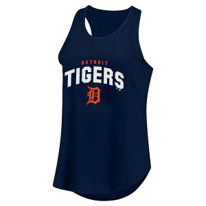 �t�@�i�e�B�N�X ���f�B�[�X �g�b�v�X T�V���c �v���X�T�C�Y Fanatics Women's Profile Navy Detroitigers Plusize Wordmark Racerback Scoop Neck Tank Top Tgr Navy �l�C�r�[
