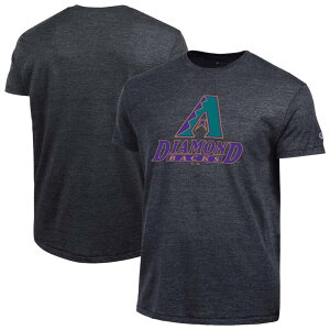 �`�����s�I�� ���f�B�[�X �g�b�v�X T�V���c ���S Men's Champion Black Arizona Diamondbacks Cooperstown Logo Tri-Blend T-Shirt Dbk Black �u���b�N