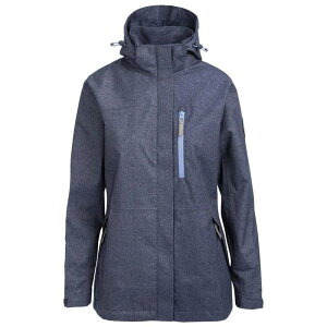 �g���X�p�X ���f�B�[�X �A�E�^�[ �W���P�b�g�E�u���]�� Trespass Womens/Ladies Diane Jacket Navy Marl �}�[��
