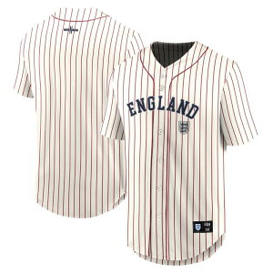 �t�@�i�e�B�N�X ���f�B�[�X �g�b�v�X T�V���c �W���[�W�[ Men's Fanatics Cream England National Team Oversized Baseball Jersey Soc Beige �x�[�W��