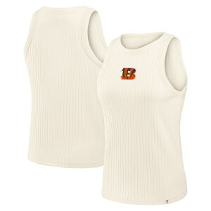 �t�@�i�e�B�N�X ���f�B�[�X �g�b�v�X T�V���c ���u Women's Fanatics Cream Cincinnati Bengalstar Play Tri-Blend RibbedTank Top Bng Beige �x�[�W��