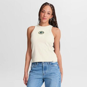 �t�@�i�e�B�N�X ���f�B�[�X �g�b�v�X T�V���c ���u Women's Fanatics Cream Green Bay Packerstar Play Tri-Blend RibbedTank Topkr Beige �x�[�W��