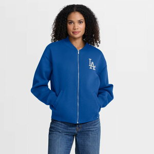 �t�@�i�e�B�N�X ���f�B�[�X �A�E�^�[ �W���P�b�g�E�u���]�� Women's Fanatics Royalos Angeles Dodgers Oversized Rage Against Full-Zip Jacket Lad Blue �u���[