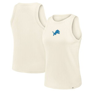 �t�@�i�e�B�N�X ���f�B�[�X �g�b�v�X T�V���c ���u Women's Fanatics Cream Detroit Lionstar Play Tri-Blend RibbedTank Top Lns Beige �x�[�W��