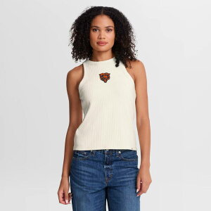 �t�@�i�e�B�N�X ���f�B�[�X �g�b�v�X T�V���c ���u Women's Fanatics Cream Chicago Bearstar Play Tri-Blend RibbedTank Top Brs Beige �x�[�W��