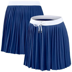 �E�F�A �o�C �G���� �A���h���[�Y ���f�B�[�X �{�g���X�J�[�g �v���[�c Women's WEAR by Erin Andrews Royalos Angeles Dodgers Pleated Skort Lad Blue �u���[