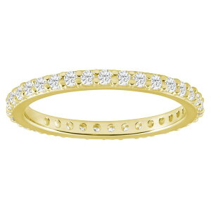 Alyson Layne ���f�B�[�X �A�N�Z�T���[ �����O Alyson Layne 10k Gold 3/4 Carat.W. Lab Grown Diamond Slender Eternity Band 10k Gold �S�[���h
