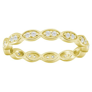 Alyson Layne ���f�B�[�X �A�N�Z�T���[ �����O Alyson Layne 10k Gold 1/4 Carat.W. Lab Grown Diamond Oblong Eternity Band 10k Gold �S�[���h