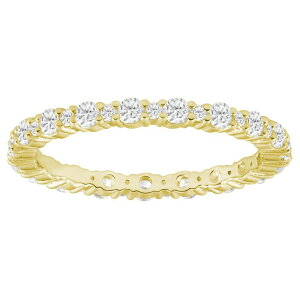 Alyson Layne ���f�B�[�X �A�N�Z�T���[ �����O Alyson Layne 10k Gold 3/4 Carat.W. Lab-Grown Diamond Round Eternity Band 10k Gold �S�[���h